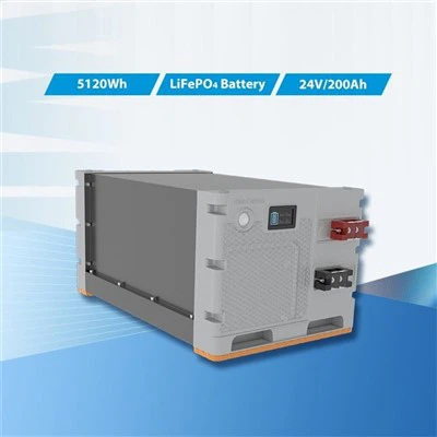 BCT LifePO4 baterija 10 metų garantija 25.6V 200Ah ličio baterija